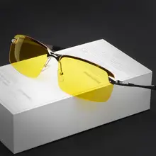HD очки для ночного вождения, поляризованные солнцезащитные очки с антибликовым покрытием, безопасные очки ночного видения, модные солнцезащитные очки для мужчин и женщин