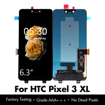 

10pcs/lot for HTC Google Pixel 3 XL LCD Display Touch Screen Digitizer Assembly Pixel 3 XL Screen New Free Shipping by DHL EMS