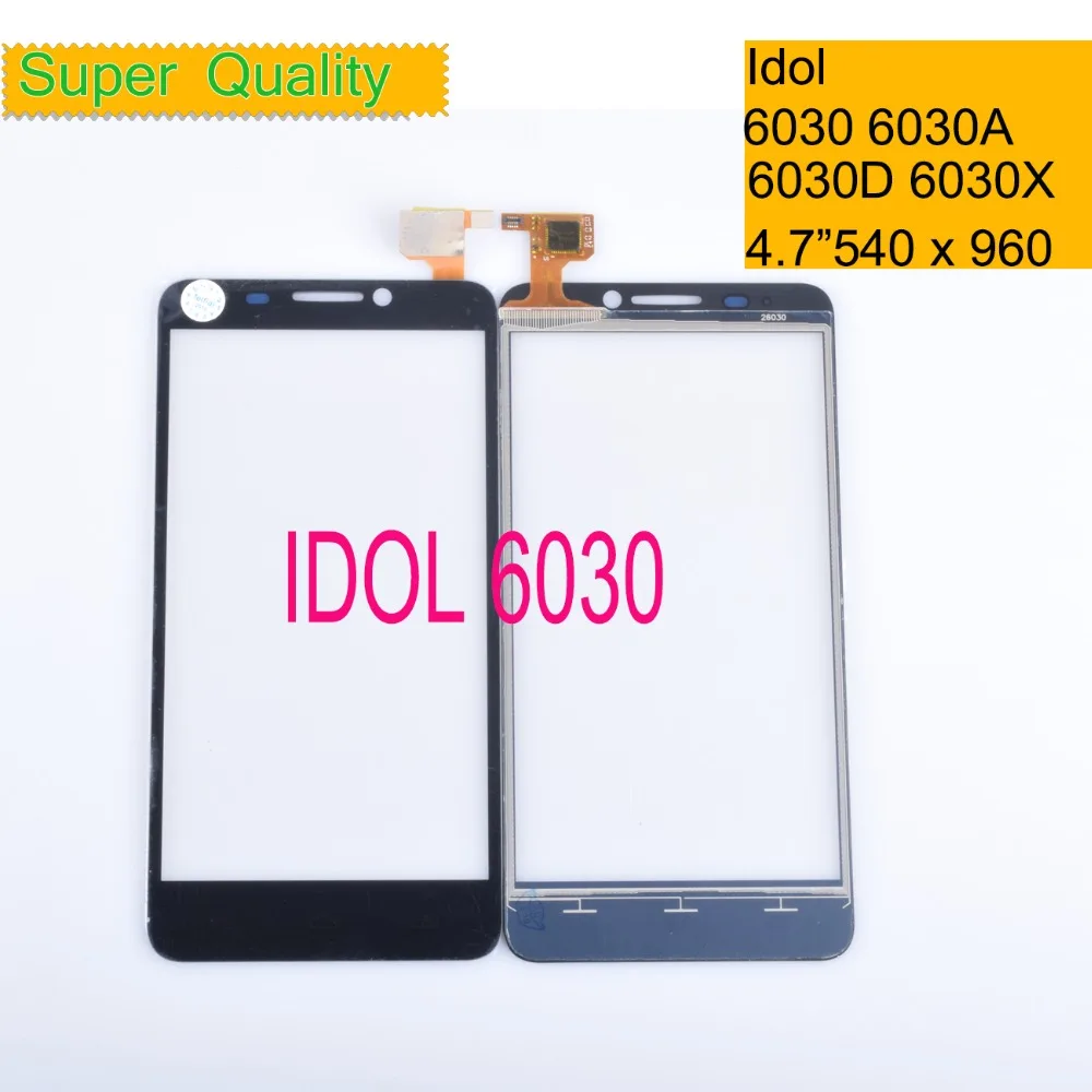 10 шт./лот для Alcatel One Touch idol 6030 6030d 6030x 6030a ot6030 OT-6030 сенсорный экран Сенсорная панель