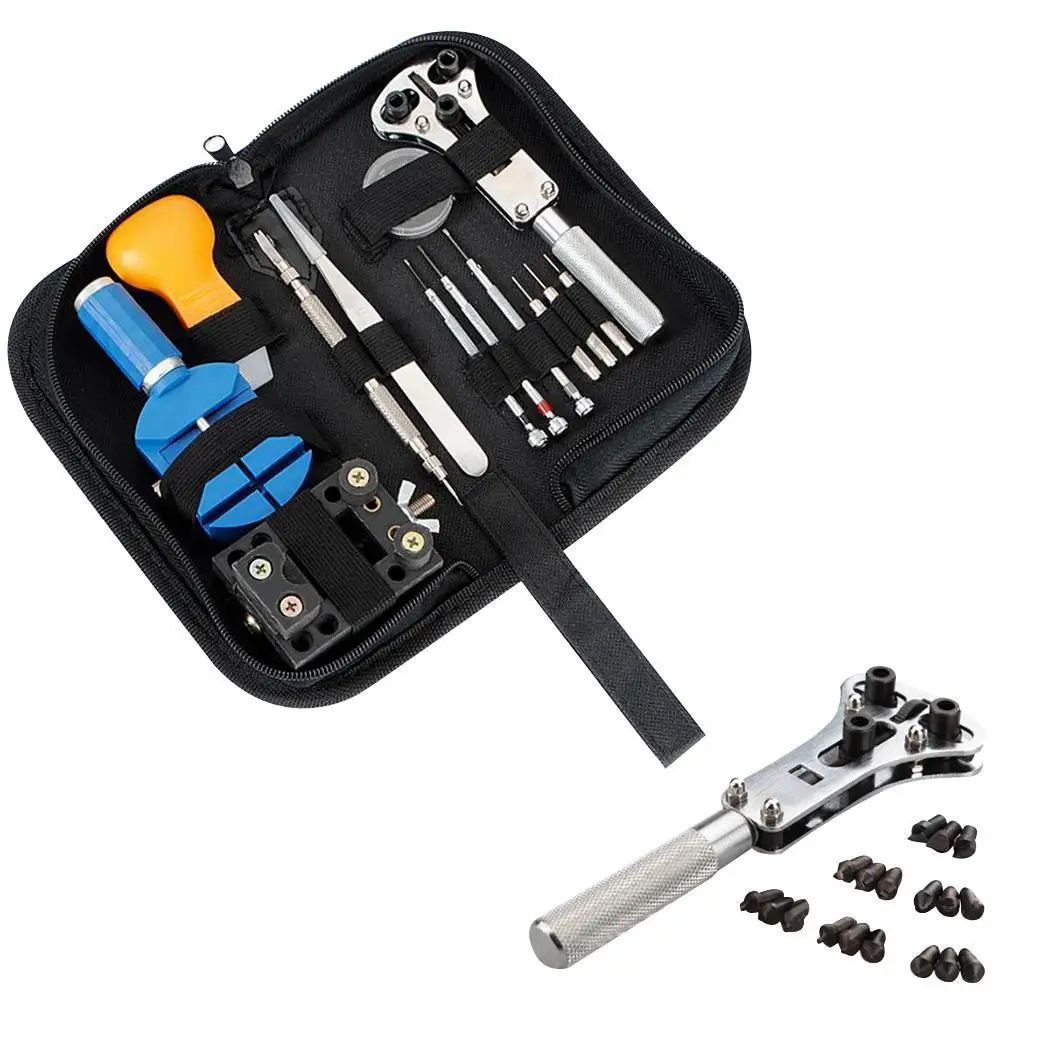 

Watch Repair Tool Kit Back Case Remover Opener Set Black