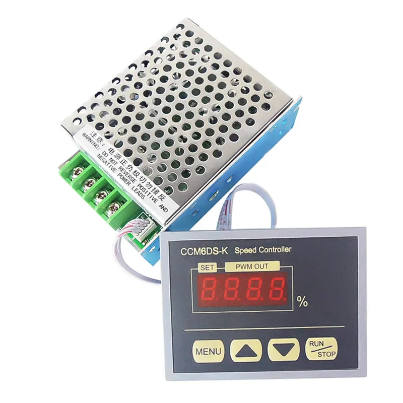 

DC 12V To 80V 30A PWM DC Motor Speed Controller LED Digital Display High Power Governor Module