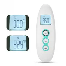 Лоб и ушной термометр цифровой инфракрасный термометр для младенцев детей и взрослых