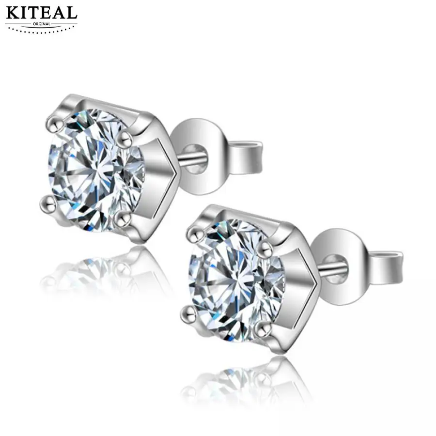 

Kiteal fashion jewelry simple style cute women earings Korean version of the heart-shaped stud earrings