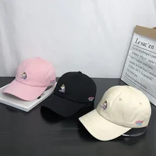 Единорог кепки-бейсболки с вышивкой унисекс милый мультфильм Регулируемая Высококачественная Солнцезащитная шляпа мужская шляпа грузовик драйвер Кепка уличная кость