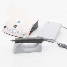 Мощный стоматологический электрический бесщеточный микродвигатель QZ60 с 50000 об/мин Полировочный наконечник Q9 блок с педалью