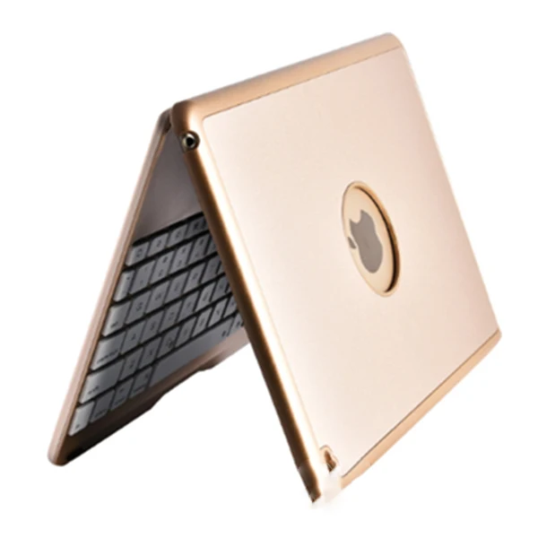 Флип Для iPad 9 7 дюймов с Цветной подсветкой алюминиевый сплав Bluetooth