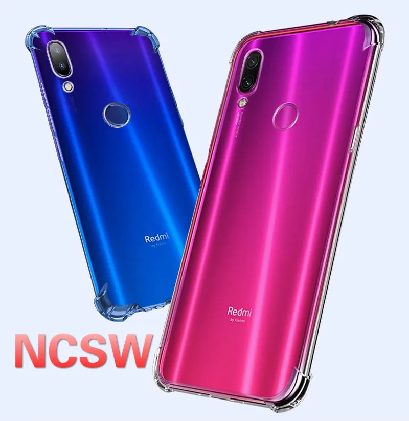 

Shockproof Airbag Case For Xiaomi Mi 8 A2 Lite Pocophone F1 Mix 2S Mi8 SE 6 6X 5X Silicone TPU Cover Redmi Note 7 6 5 Pro Capa