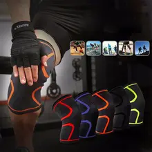 Новейший Спорт поддержка колена дышащий нарукавник компрессионный коленный бандаж для бега спорта защиты одежда эластичная Горячая