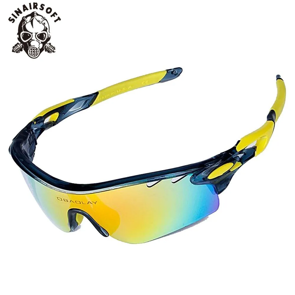 Outdoor sport Sunglasses hiking Glasses Tactical Polarized Glasses