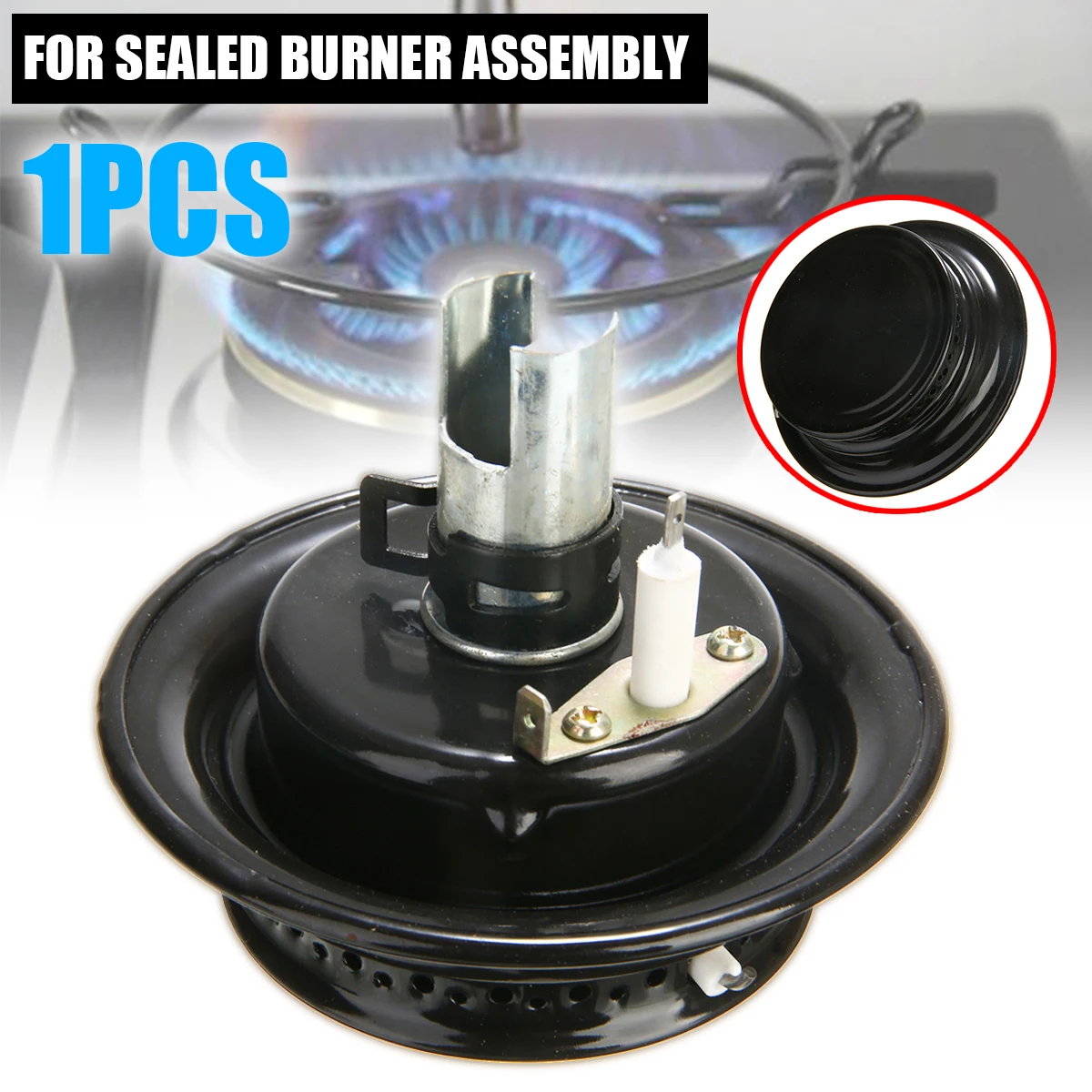 

Cooker Ignition Head Gas Range Sealed Burner Assembly For Chef Stove Oven Household appliance accessories