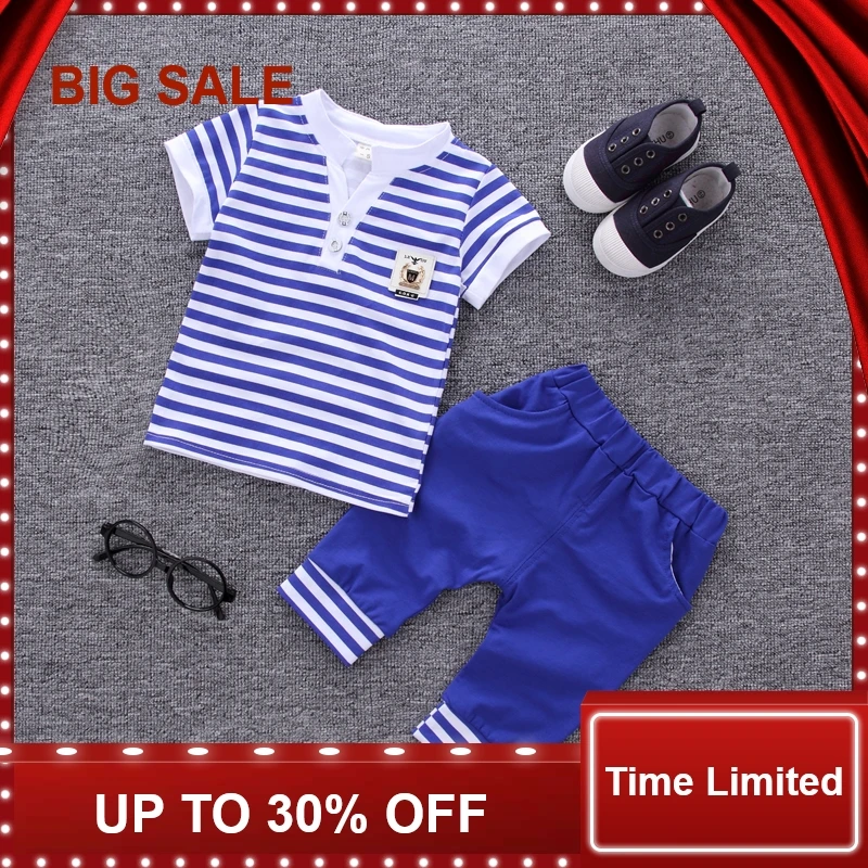 Одежда для маленьких мальчиков 2017 комплект одежды новорожденных хлопковая