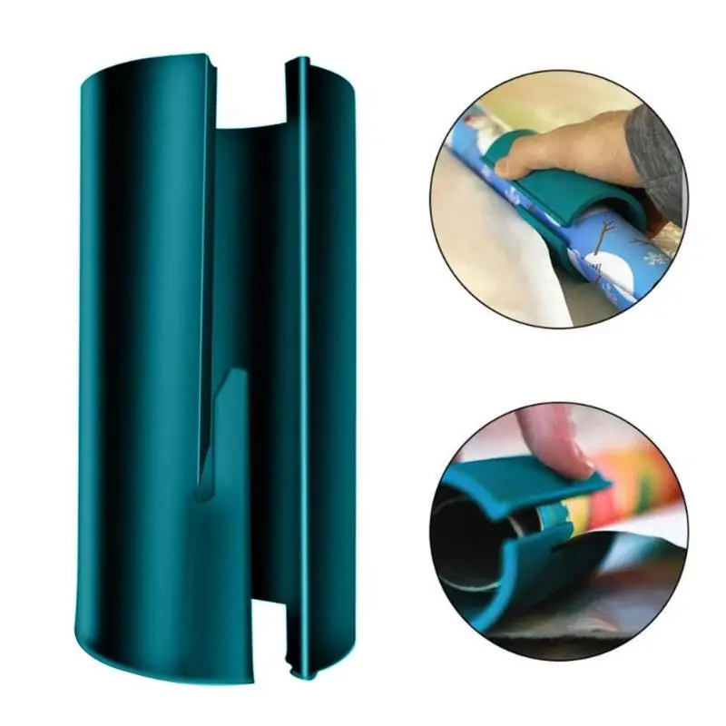 

Mini Sliding Wrapping Paper Cutter Wrapping Paper Roll Cutter Christmas Craft Quick Seconds Cuts the Portable Line Cutting Tools