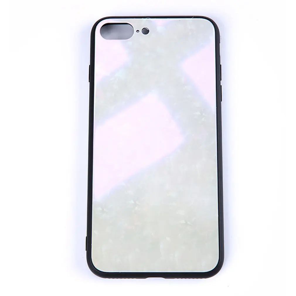 Simulation Shell Phone Glass Case Cover Shell Cellphone Case Protection Man Woman Fashion Accessories,Mobile Phone