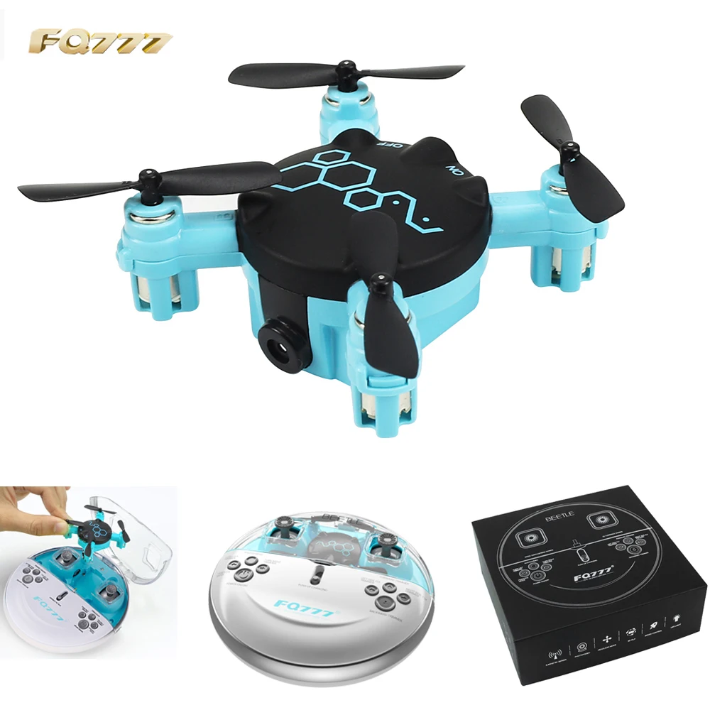 Newest FQ777 FQ04 2.4G 4CH 6-axis Gyro Mini Pocket RC Drone with 0.3MP HD Camera RTF Quadcopter Mini Remote Control Toys
