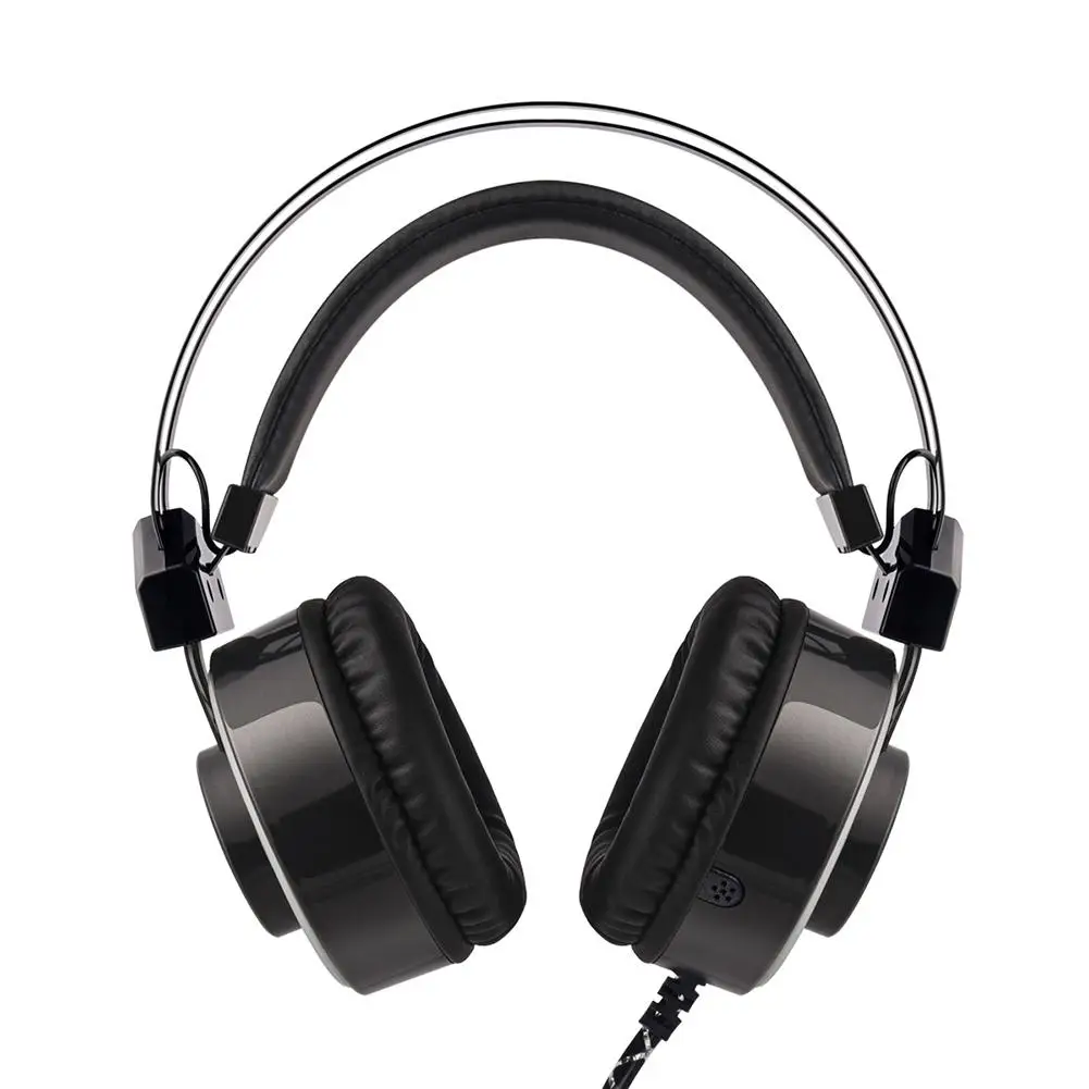

Head-mounted Computer Wired Game Music Headset Luminous Subwoofer Noise Reduction With Microphone Eating Chicken Game Popular