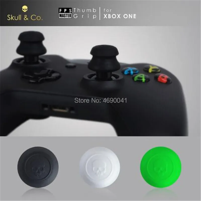 Силиконовые колпачки для захвата больших пальцев Xbox one Controller Skull & Co.FPS Elite чехол
