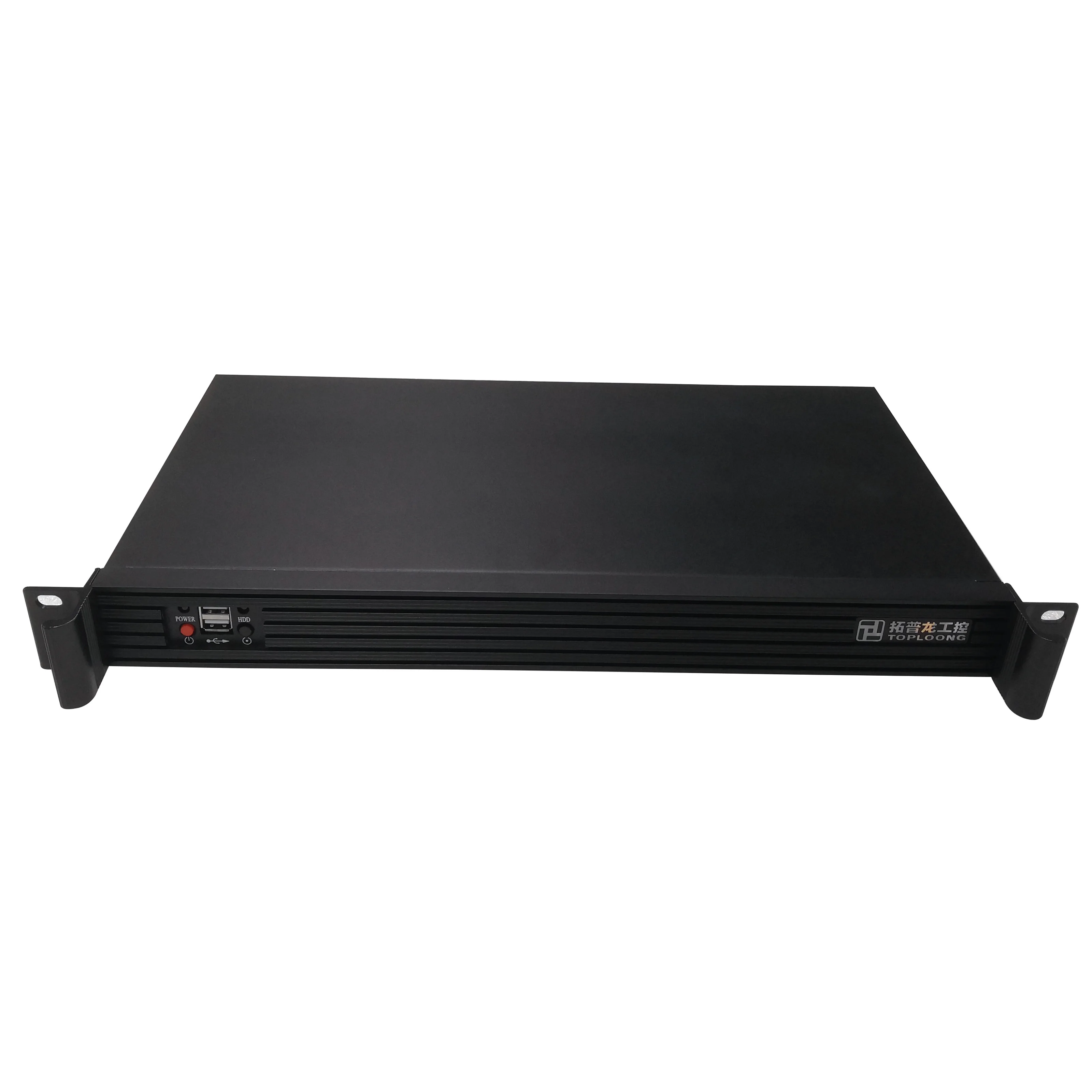 

19 inches 1U250L rack-mounted server chassis 1U mini short computer case aluminium panel support MINI-ITX motherboard