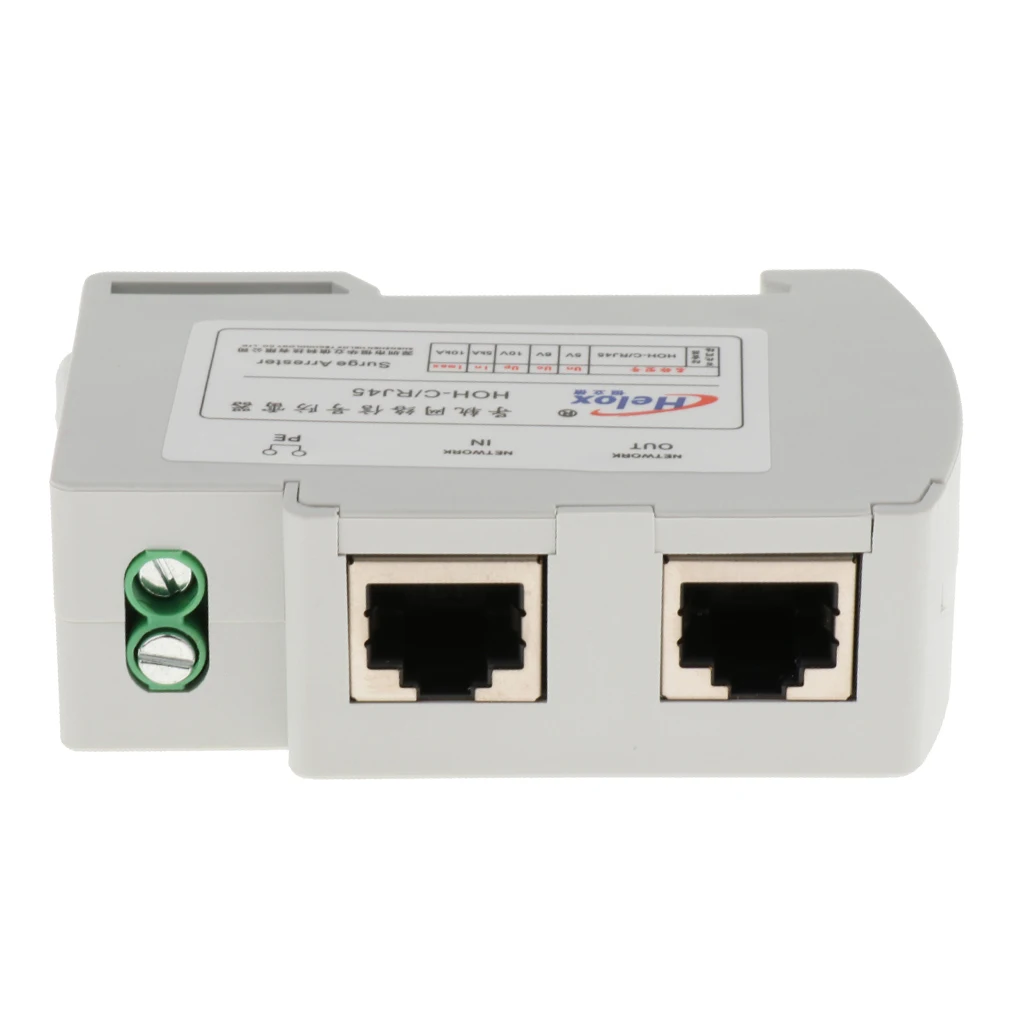 

Ethernet LAN 100Mb/s RJ-45 Surge Arrester for Thunder&Lightning Protector