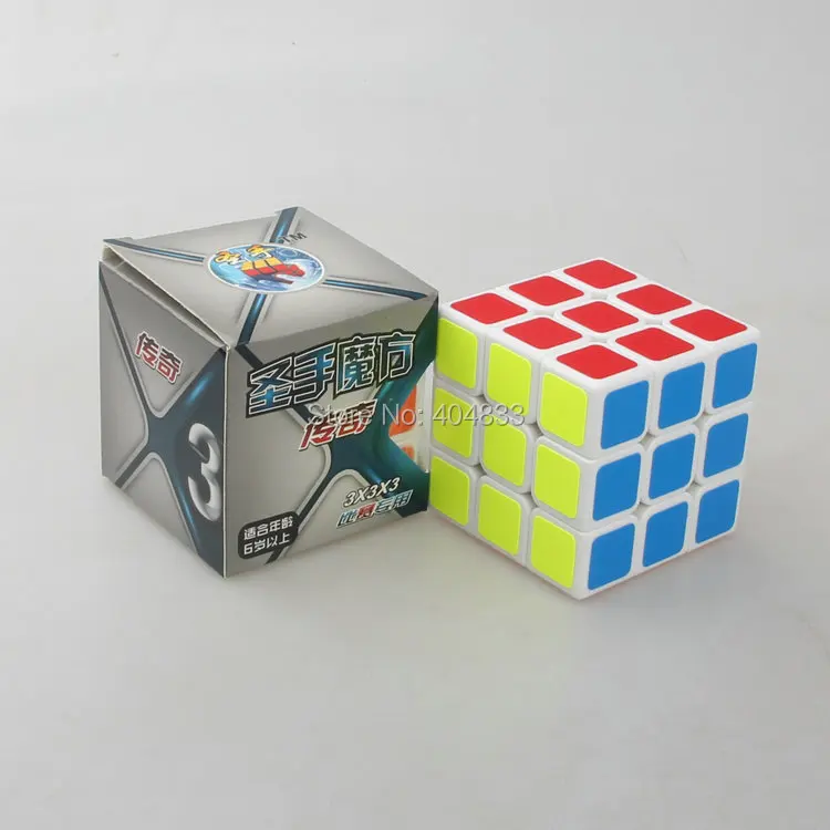 Shengshou legend 3x3 cube Белый/Черный кубик Cubo Magico куб скоростной куб обучающий игрушка для детей дропшиппинг