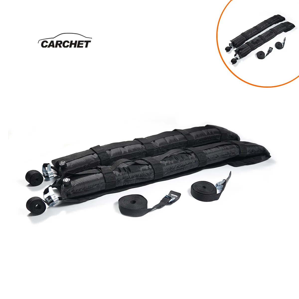 CARCHET 2 قطعة العالمي السيارات لينة رف سقف سيارة في الهواء الطلق السطح حامل الحقائب تحميل 80 كجم الأمتعة سيارة في الهواء الطلق السفر حامل سقفي