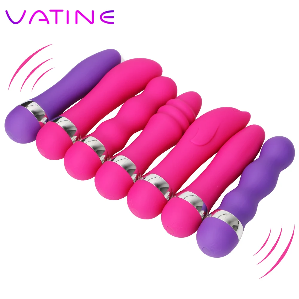 VATINE Mini Multispeed font b Dildo b font Vibrator Toys for Woman G Spot Massager Clit
