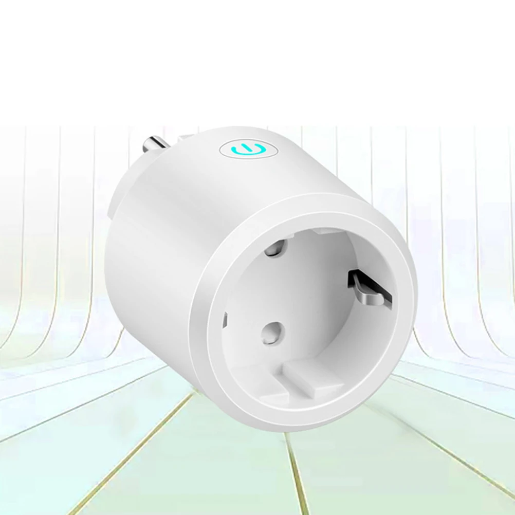 

EU Plug Home Remote Control Wifi Smart Plug Socket Works with Home Wireless Electrical Socket