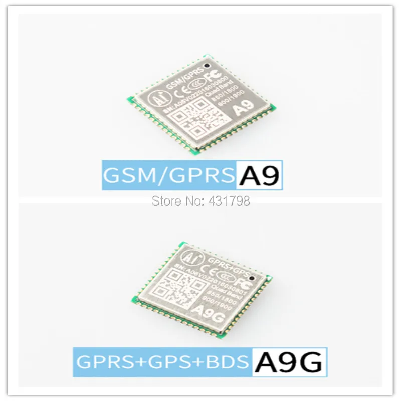 

AIoT GPRS+GSM A9 module GPRS+GPS A9G module SMS Voice Wireless data transmission