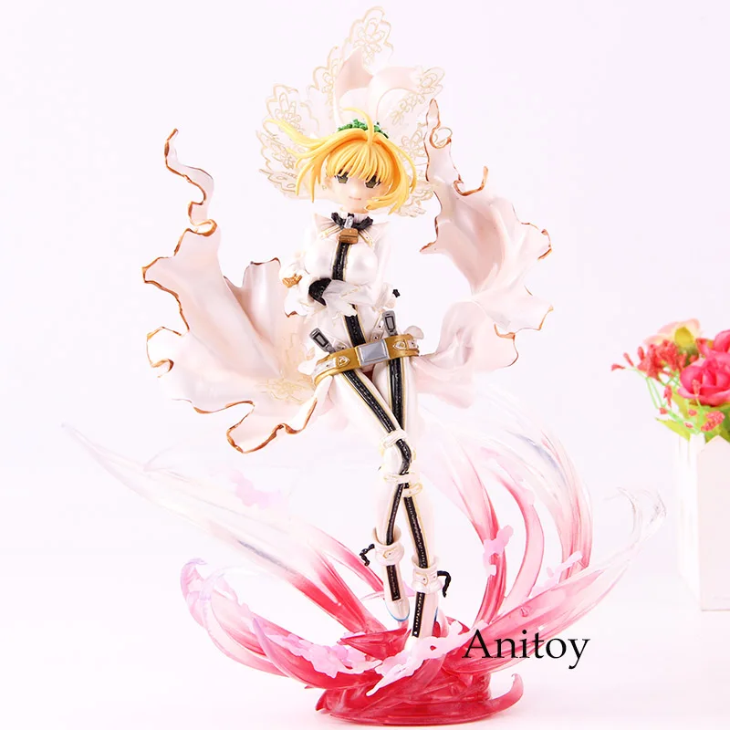 

FGO Fate Grand Order Saber Bride Limited Edition Display Stand 1/8 Scale PVC Anime Action Figures Collection Model Toys