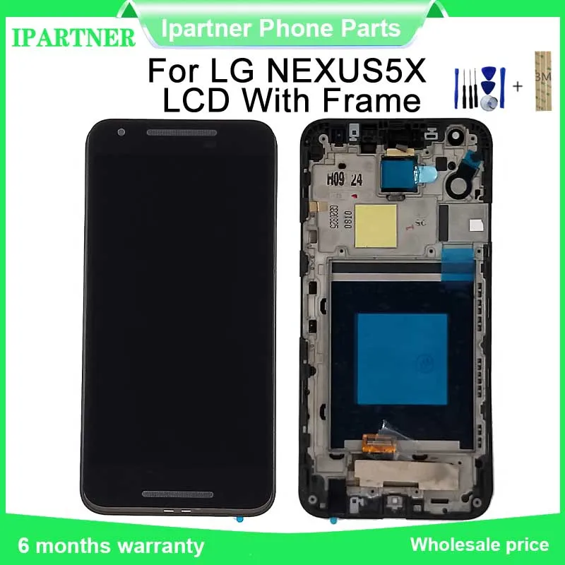 5 2-дюймовый ЖК-дисплей для LG Nexus 5X H790 H791 дисплей сенсорный экран сборка Nexus5X