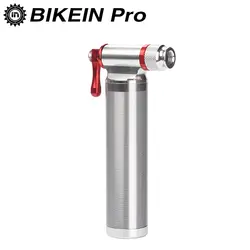 BIKEIN велосипед CO2 насос для 16 г без резьбовых велосипед шины мяч Портативный Надувное Dual Head Presta Шрейдер воздушный клапан CO2 насос