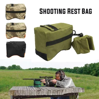 

Tactical Rifle for Gun Rest Outdoor Hunting Shooting Sandbag Bench Unfilled Rifle Front Rear Bag Beach Hunting Rifle Accessories