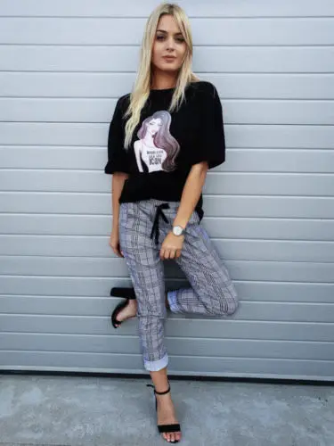 Women Cargo Pants High Waist Jogger Skinny Trousers Side Pockets Sweatpants USA | Женская одежда