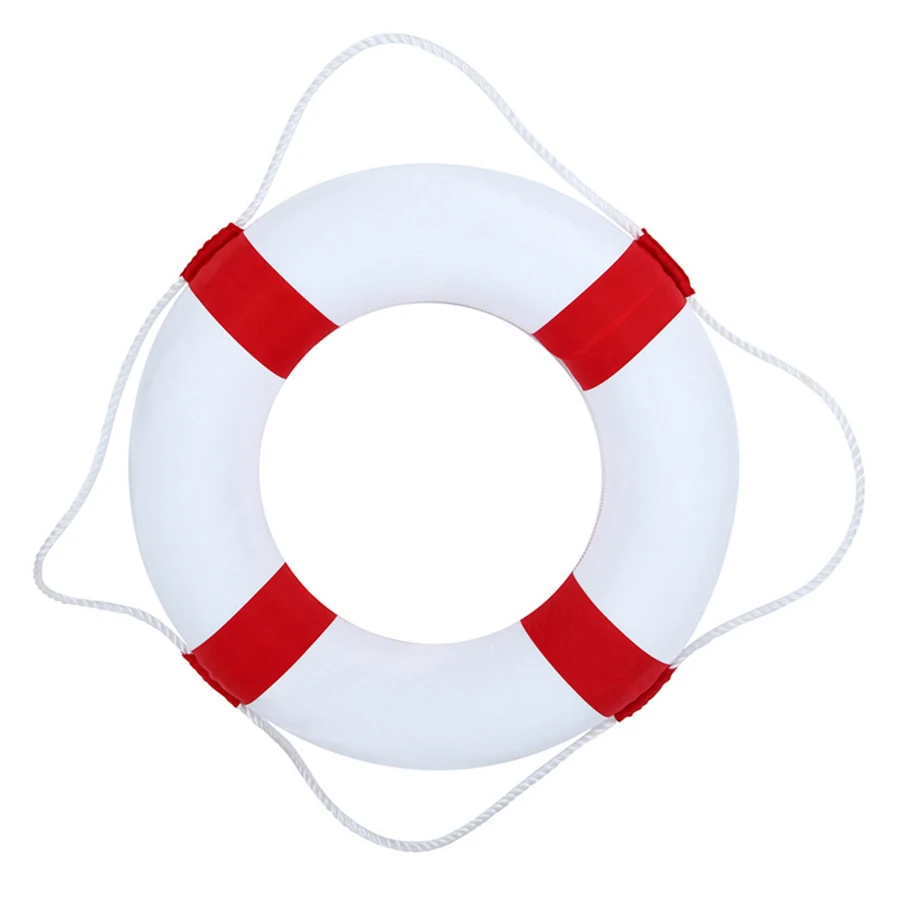 

Professional Solid Foam Children Lifebuoy Double Thickening Rescue Float Lifesaver Swimming Ring Pool Float Party Watersport