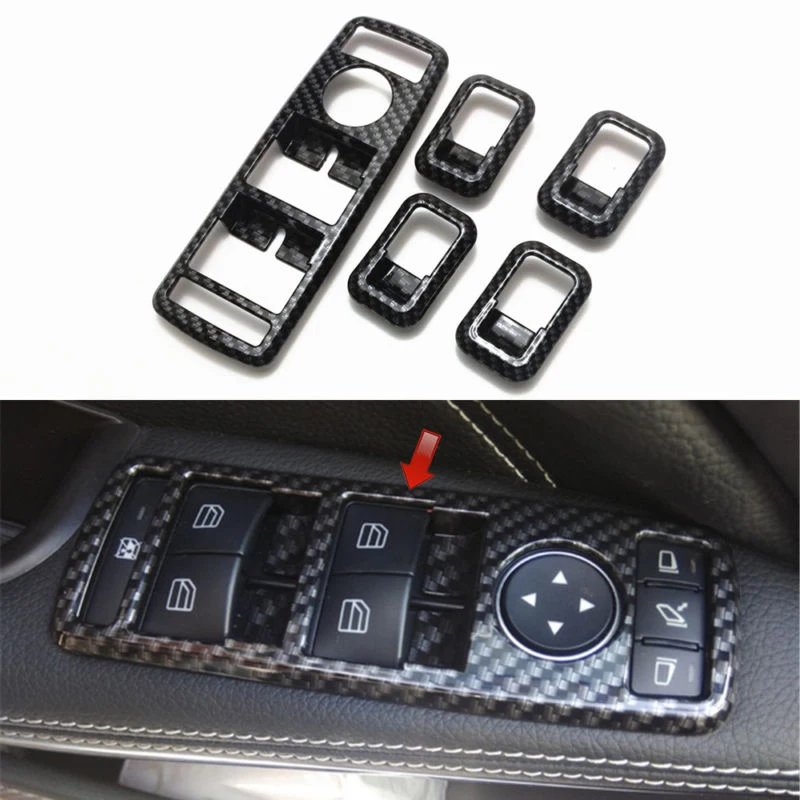 5 шт. крышка стеклопереключателя для Mercedes Benz C117 W166 W176 W204 W212 W218 W246 W463 X156 X166