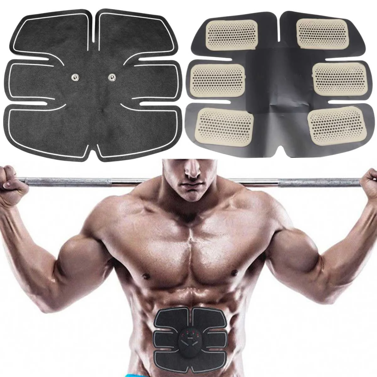

Smart Fitness Muscle Stimulator Abdominal Pads Training Apparatus Electric Muscle Belly Exercises Abdominal Training Machine Pad
