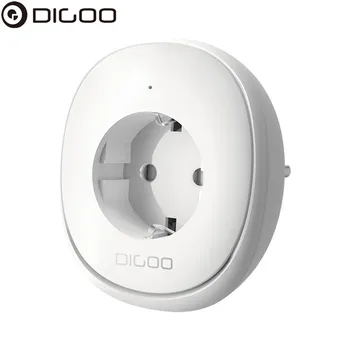 

DIGOO DG-SP01 Dual USB Interface EU Plug Smart WiFi Socket with LED Night Light APP Remote Control Work with Amazon Alexa Google