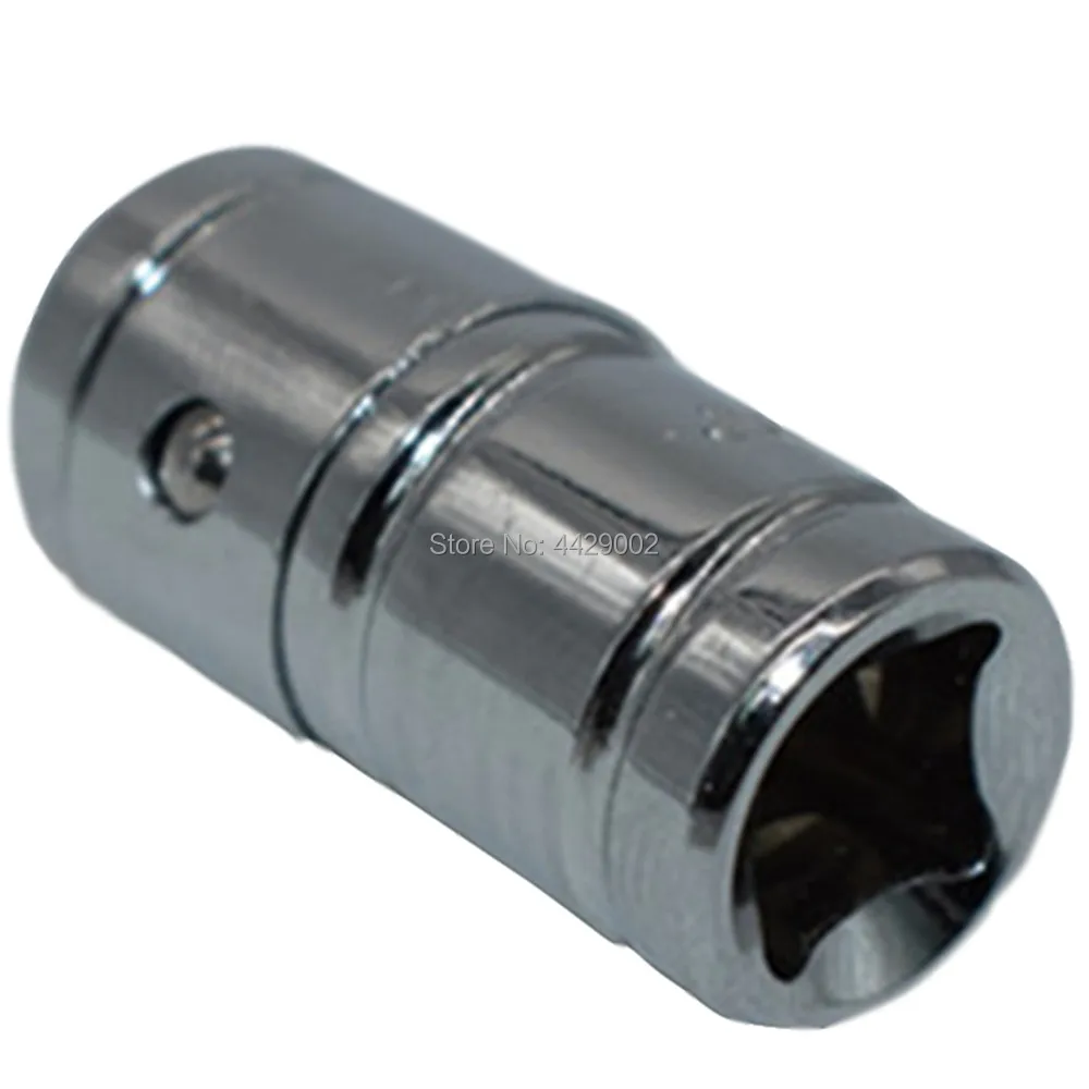 

1/4" Drive Square Socket to 1/4" Hex Bit Adapter Bit adaptor 1/4"-1/4" 6.3mm-6.3mm Screwdriver Bit Holder Adaptor Socket Adapter
