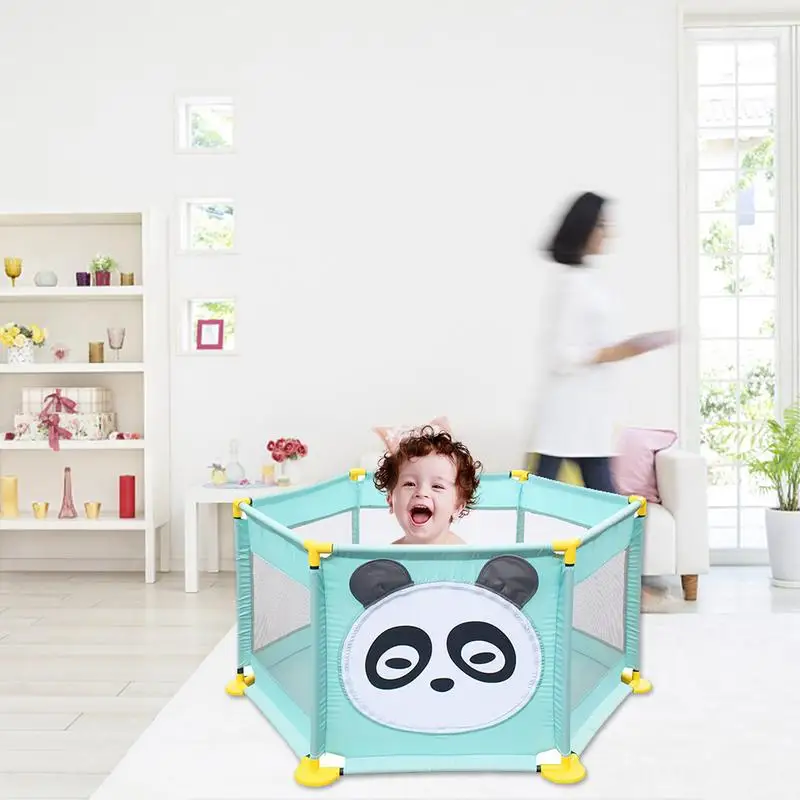 

Baby Playpen Portable Fencing For Children Kids Safety Fence Barriers Ball Pool For Child