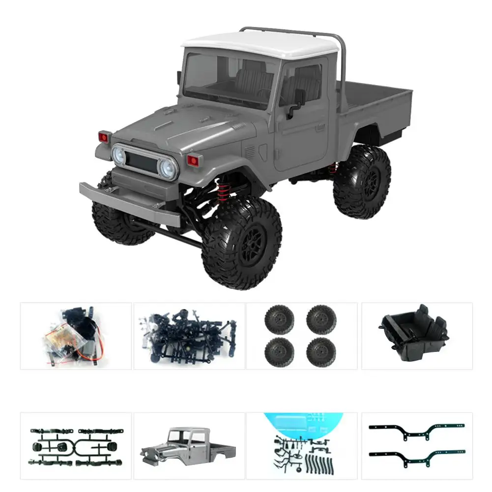 

High Quality Children Electric Car Toys 1:12 Simulation Climbing Car Pickup RC CAR Remote Control Car DIY Model Car