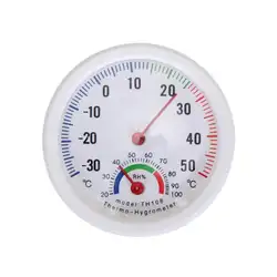 Мини в форме колокола масштаба термометр и гигрометр для дома или офиса