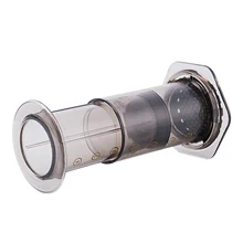 Портативная Кофеварка пресс для кофе заварник для чая кофе фильтр кофемашина бумажный кухонный набор черный