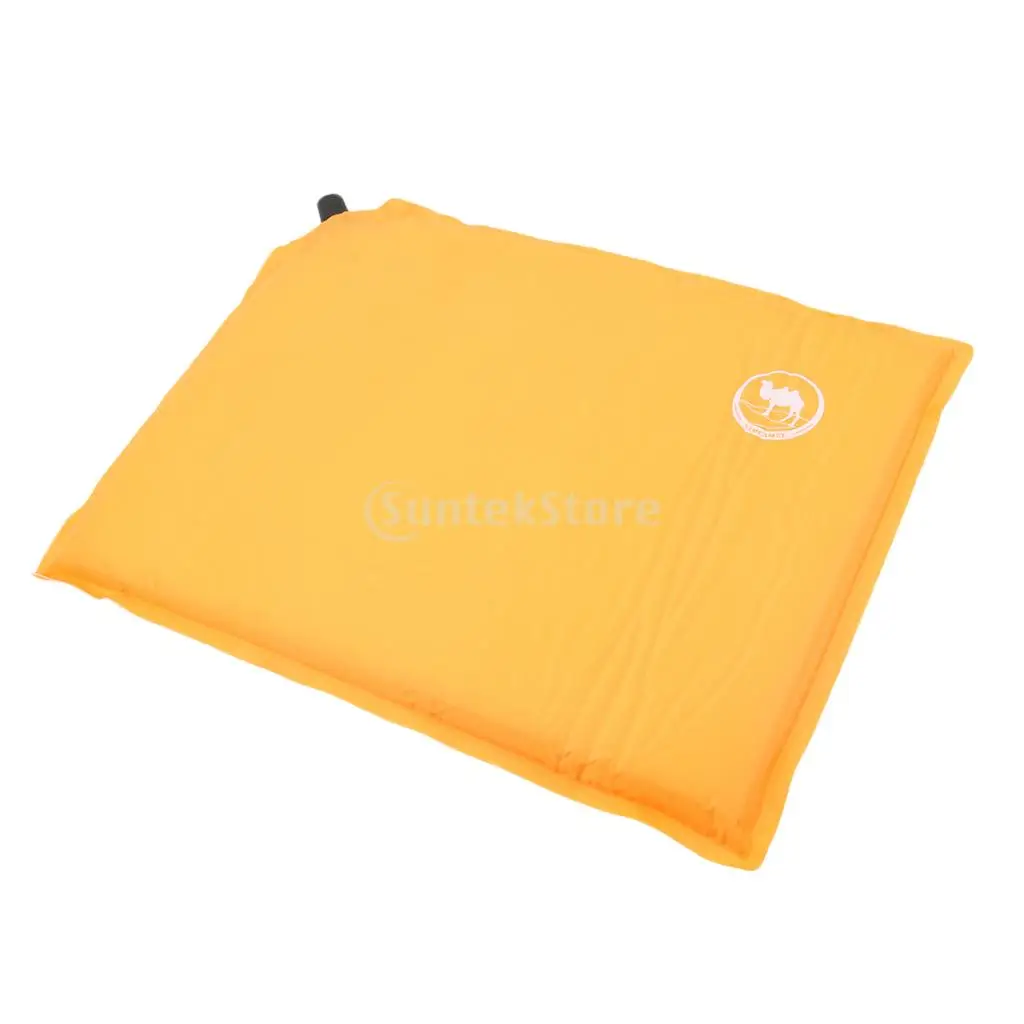 Self-Inflating Seat Cushion Portable Camping Picnic Garden Mat Storage Bag