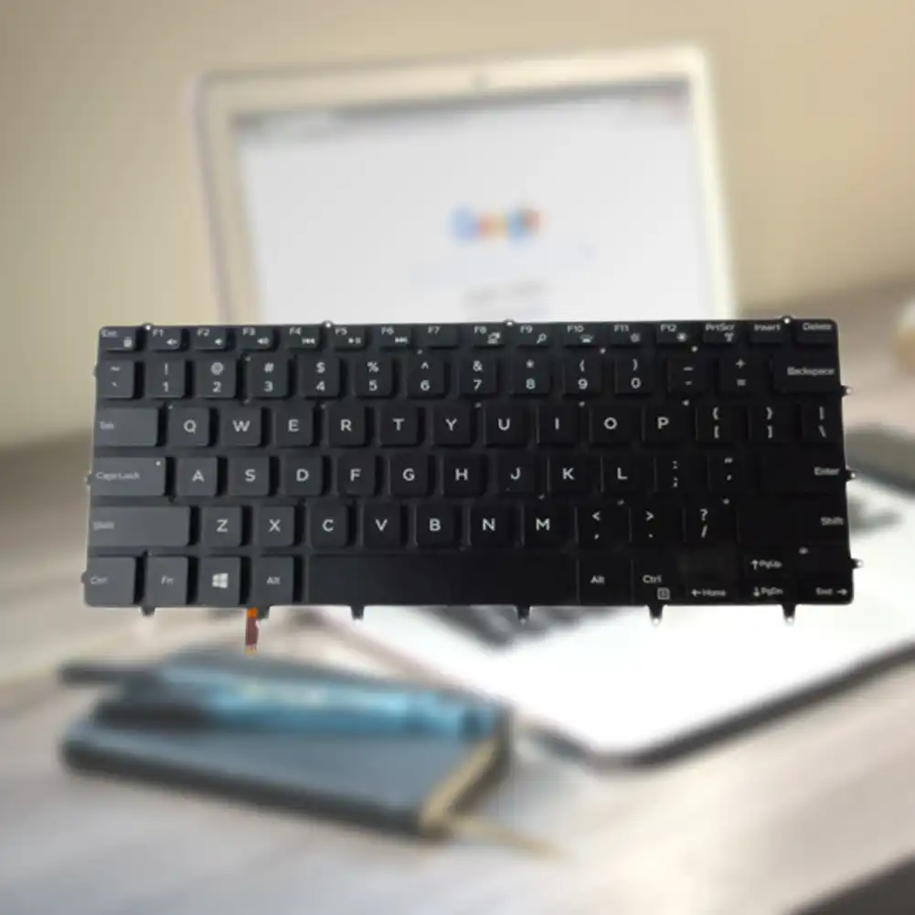 Replacement Laptop Computer Us Keyboard With Frame For Dell Xps 15 9550 9560 Replacement Keyboards Aliexpress