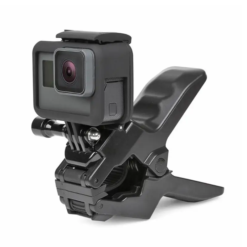 

VODOOL Portable Jaws Flexible Clamp 4K Sports Camera Clamp Mount Clips for GoPro Hero 1 2 3 3+ 4 Action Camera Accessory