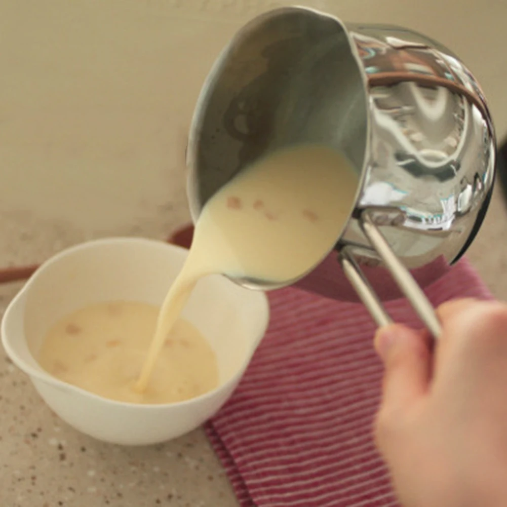 Антипригарный мини-горшок с подогревом кастрюля с плоским дном индукционная плита яичный суп ковш для молока с плоским дном портативные кухонные инструменты для приготовления пищи