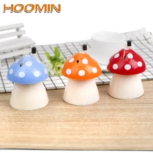 HOOMIN Пылезащитная пластиковая автоматическая зубочистка в форме гриба, контейнер для хранения зубочисток, контейнер для хранения, посуда, Держатель Для Зубочисток