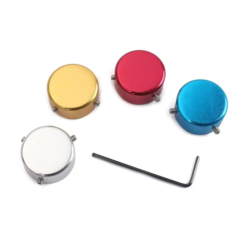 10 Pcs Guitar Pedal Knob Protective Cover Plastic Effect Caps Spikes Secure Instrument Parts Music Tool