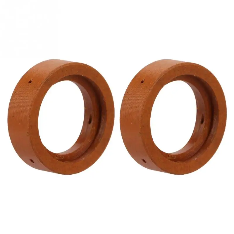 

2Pcs S25 S35 S45 Plas-ma Cutter Diffuser Swirl Ring Plas-ma Torch Consumable High Quality