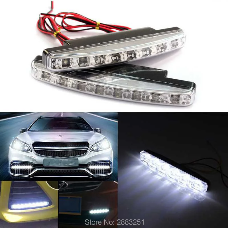 

DC12v Waterproof Car LED Day Light Driving Lamp For porsche cayenne macan s panamera 911 997 996 accessories