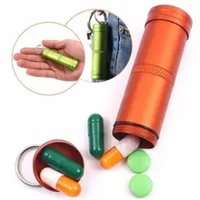 Новая медицина таблетки капсулы коробка бутылка EDC контейнер Водонепроницаемый Открытый Кемпинг